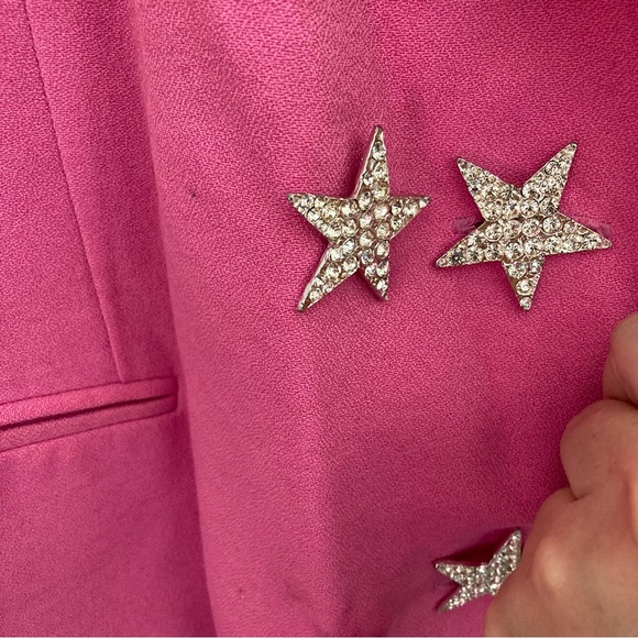 Solini NY VTG 80's Pink Blazer Jacket - Picture 11 of 16